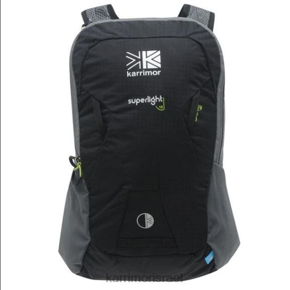 אביזרים il Karrimor לִשְׁנֵי הַמִינִים תיק גב סופרלייט 10 שָׁחוֹר T60N2224