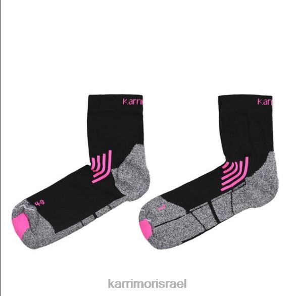 אביזרים il Karrimor נשים מרתון גרביים 1 מארז שָׁחוֹר T60N250