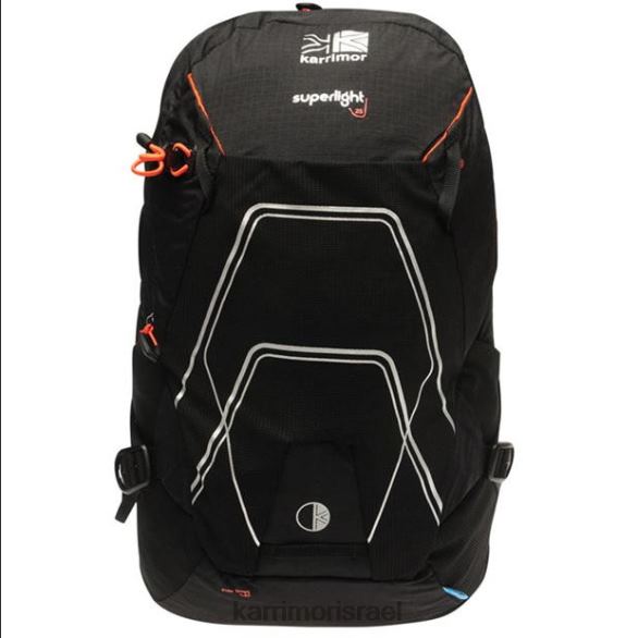 אביזרים il Karrimor לִשְׁנֵי הַמִינִים תיק גב סופרלייט 25 שָׁחוֹר T60N2223