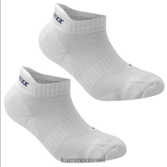 הַלבָּשָׁה il Karrimor זוּטָר 2 חבילות גרבי ריצה לבן T60N248