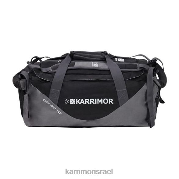 אביזרים il Karrimor לִשְׁנֵי הַמִינִים תיק מטען 40 שחור/סינדר T60N2230