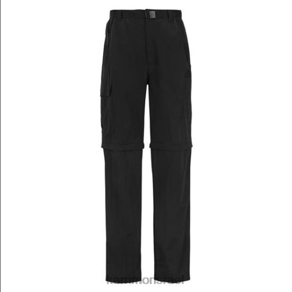הַלבָּשָׁה il Karrimor גברים מכנסי רוכסן אספן שָׁחוֹר T60N2140