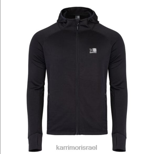 הַלבָּשָׁה il Karrimor גברים מעיל צמר הליקס שָׁחוֹר T60N2167