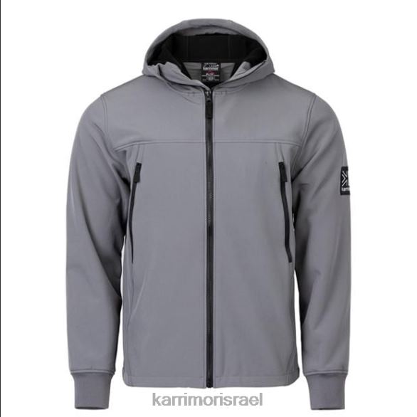 הַלבָּשָׁה il Karrimor לִשְׁנֵי הַמִינִים מעיל סופטשל אפור T60N2168