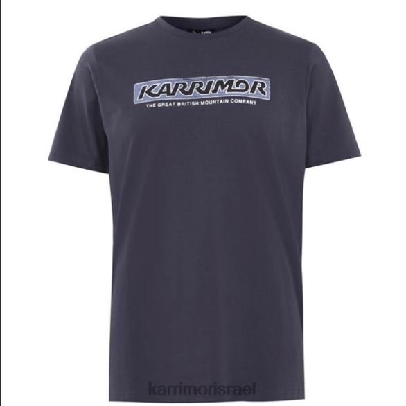 הַלבָּשָׁה il Karrimor גברים חולצה קצרה פלדה כחולה T60N2185