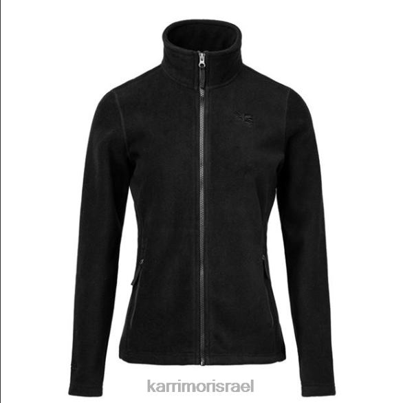 הַלבָּשָׁה il Karrimor נשים מעיל פליסה שָׁחוֹר T60N2195