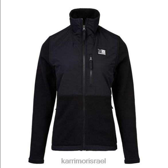 הַלבָּשָׁה il Karrimor לִשְׁנֵי הַמִינִים מעיל פליסה שָׁחוֹר T60N2282
