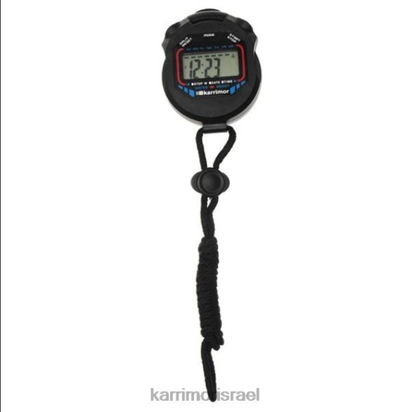 אביזרים il Karrimor לִשְׁנֵי הַמִינִים להפעיל שעון עצר שָׁחוֹר T60N246