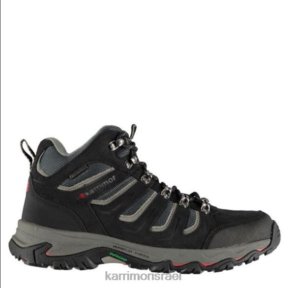 הַנעָלָה il Karrimor גברים הרכב נעלי הליכה באמצע שָׁחוֹר T60N274