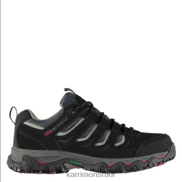 הַנעָלָה il Karrimor גברים הרכב נעלי הליכה נמוכות שָׁחוֹר T60N281