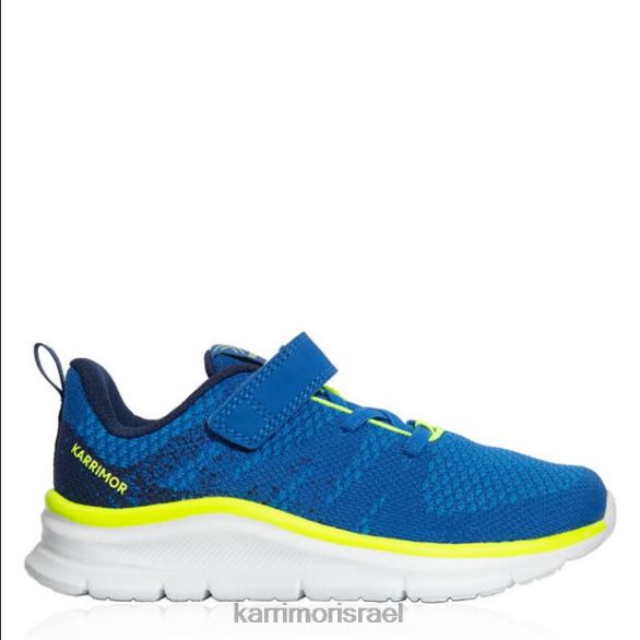 הַנעָלָה il Karrimor בנים נעלי ריצה duma 6 כחול/ליים T60N2287