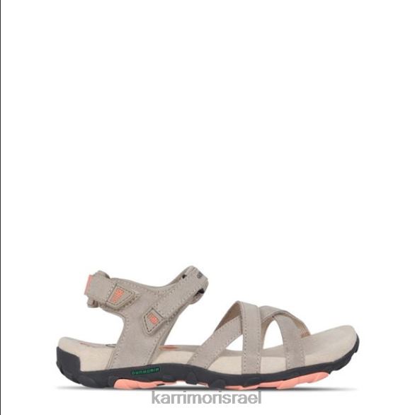 הַנעָלָה il Karrimor נשים סנדלי הליכה מעור salina בז' T60N2106