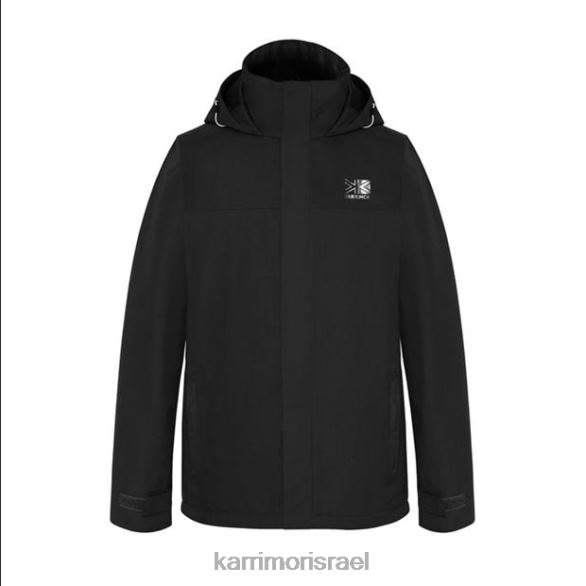 הַלבָּשָׁה il Karrimor גברים מעיל weathertite 3 ב-1 שָׁחוֹר T60N2175