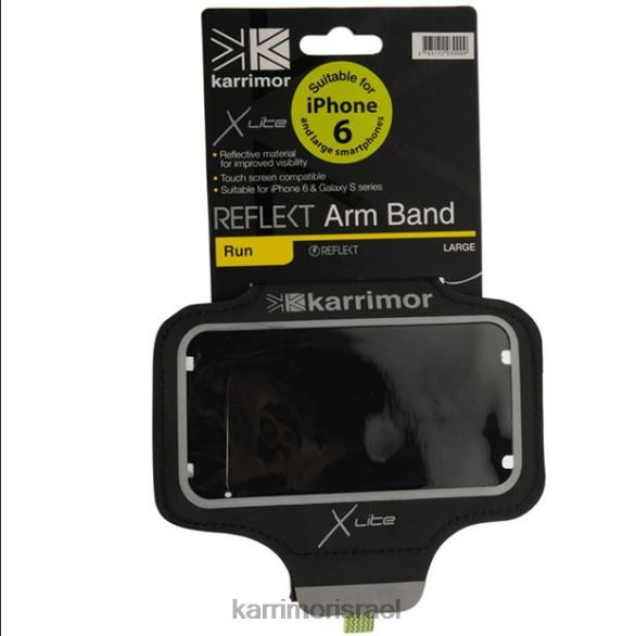 אביזרים il Karrimor לִשְׁנֵי הַמִינִים x lite משקף זרוע שָׁחוֹר T60N213